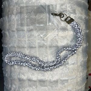 Checkered Lanyard with Clip
